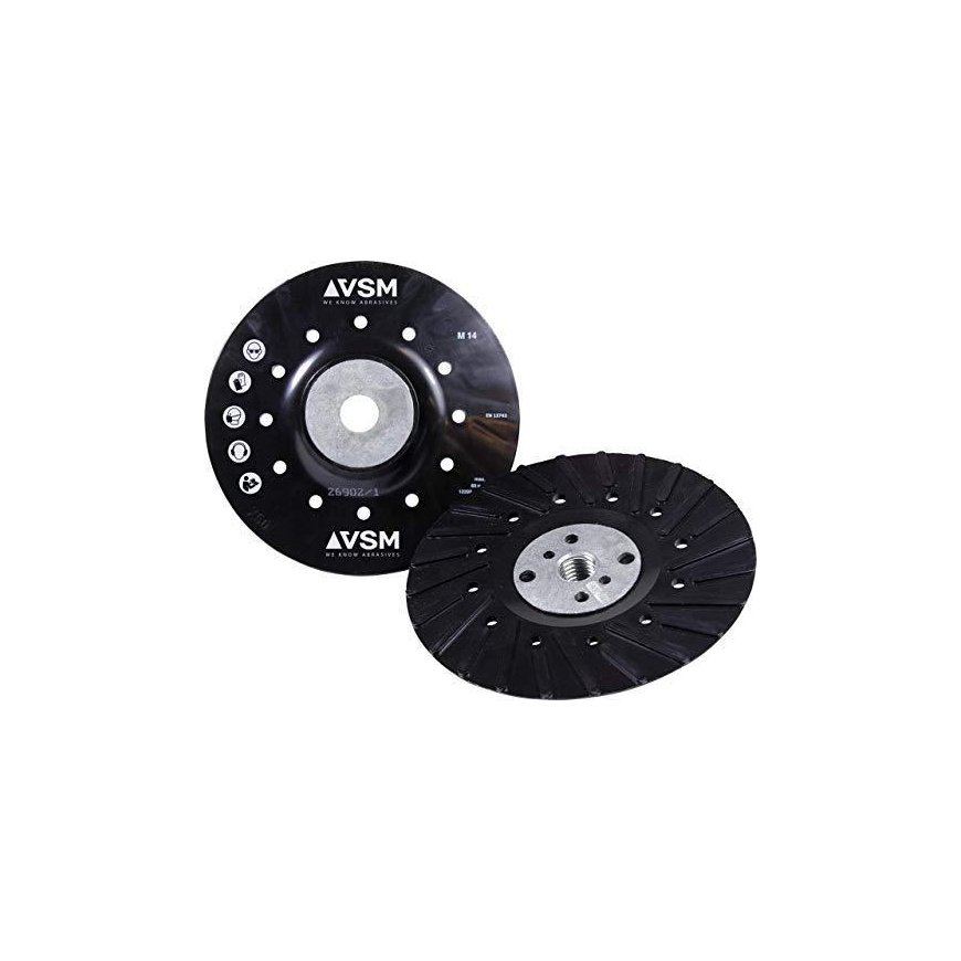 Lėkštutė šlifavimo lapeliams VSM ZFIT M14 Ø 125,0 mm – 6