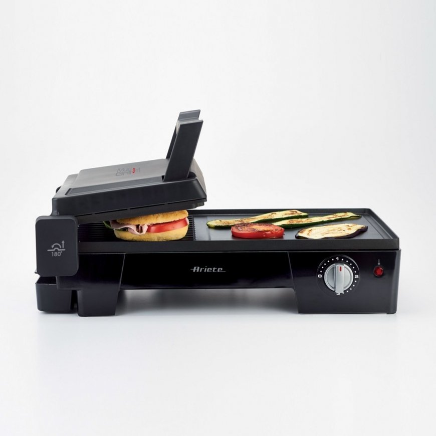 ARIETE 1916 Multi Grill 3in1 electric grill 2400 W Black – 2