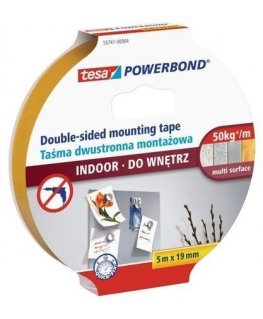 Tesa installation tape for interior, transparent 5m x 19mm (H5574104)