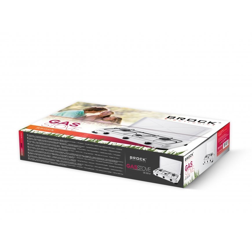 BROCK 3-burner Gas Stove. For Outdoor Use Only GS 003 W – 2