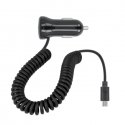 Forever M-01 Auto Lādētājs 1A ar Micro USB kabelis ar LED indikātoru / 1,5m Melns Forever M-01 Auto Lādētājs 1A ar Micro USB kabelis ar LED indikātoru / 1,5m Melns
