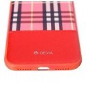 Devia Lattice Aizmugurējais Silikona Apvalks priekš Apple iPhone X / XS Sarkans Devia Lattice Aizmugurējais Silikona Apvalks priekš Apple iPhone X / XS Sarkans