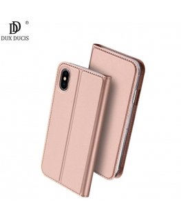 Dux Ducis Premium Magnet Case For Apple iPhone XS Max Rose Gold