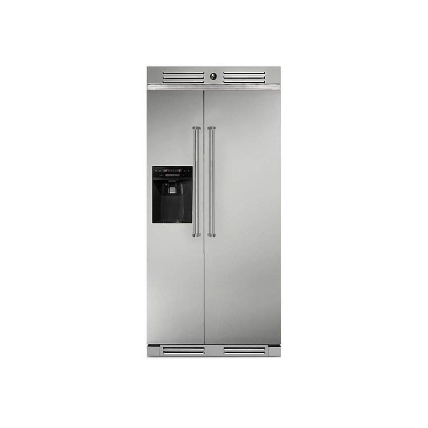 Steel Side-by-side No Frost refrigerator Steel