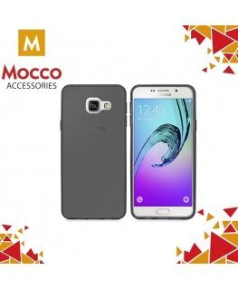 Mocco Ultra Back Case 0.3 mm Silicone Case for Samsung G925 Galaxy S6 Edge Transparent-Black