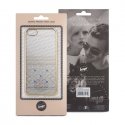 Beeyo Luxury Silicone Back Case For Samsung G930 Galaxy S7 Transparent - Gold