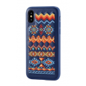 Devia Flower Embroidery Bohemian Aizmugurējais Silikona Apvalks priekš Apple iPhone X / XS Zils Devia Flower Embroidery Bohemian Aizmugurējais Silikona Apvalks priekš Apple iPhone X / XS Zils