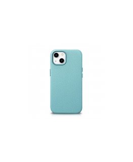 icarer litchi premium leather case iPhone 14 Plus Magnetic leather case with MagSafe Green (WMI14220711-GN)