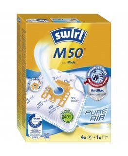 Swirl M50 Mirco Por putekļsūcēja maiss 4 gab