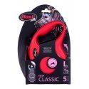 Flexi New Classic lintrull, L, 5 m, punane Flexi New Classic lintrull, L, 5 m, punane