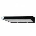 Hood AKPO WK-7 K GLASS 60 BLACK / BLACK GLASS (166 m3 / h 600mm black)
