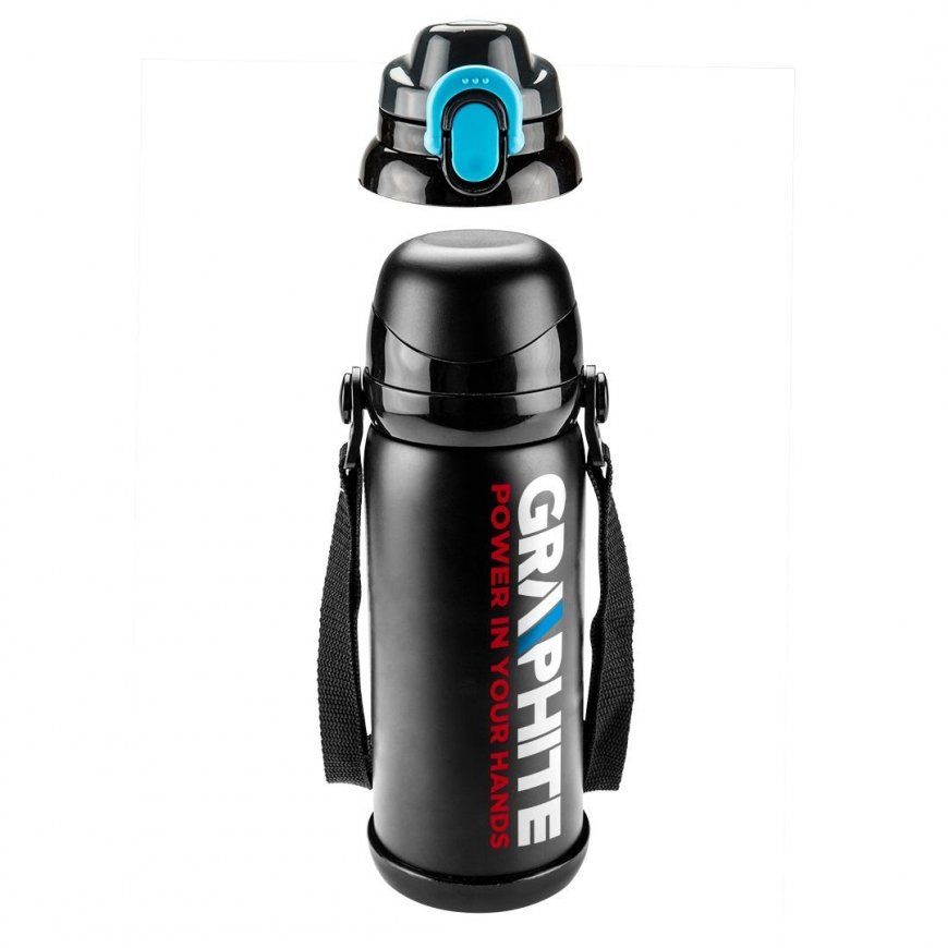 Graphite Graphite travel thermos GD04 0.8 l Black