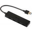 I-tec Advance U3HUB404 sąsajos šakotuvas USB 3.2 Gen 1 (3.1 Gen 1) Type-A 5000 Mbit/ai Juoda I-tec Advance U3HUB404 sąsajos šakotuvas USB 3.2 Gen 1 (3.1 Gen 1) Type-A 5000 Mbit/ai Juoda