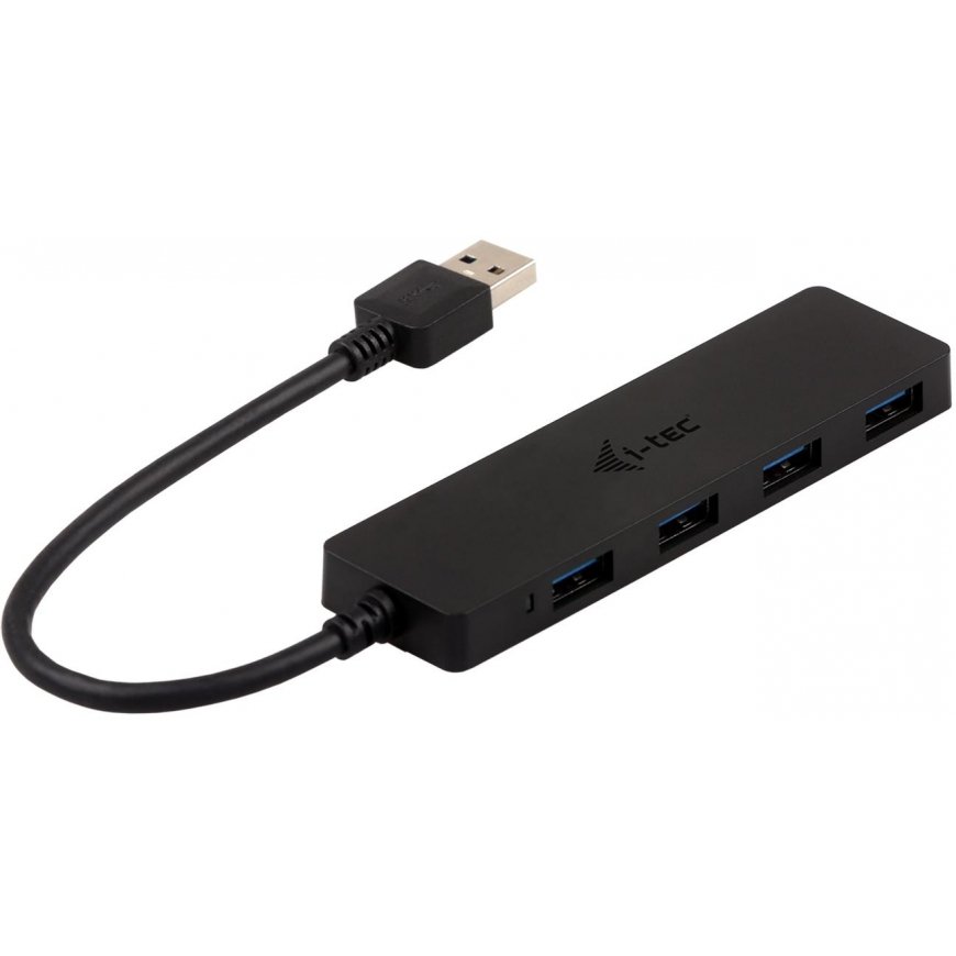 I-tec Advance U3HUB404 interface hub USB 3.2 Gen 1 (3.1 Gen 1) Type-A 5000 Mbit/s Black – 4