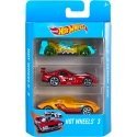 Hot Wheels -pikkuautot, 3 kpl Hot Wheels -pikkuautot, 3 kpl