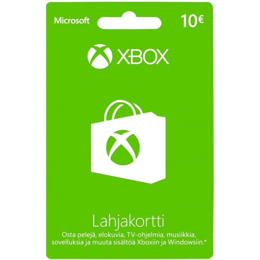 Microsoft Xbox / Windows dāvanu karte