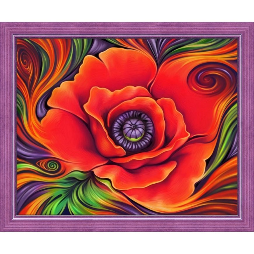 Beldizart (Discontinued) Diamond Painting Kit Poppie