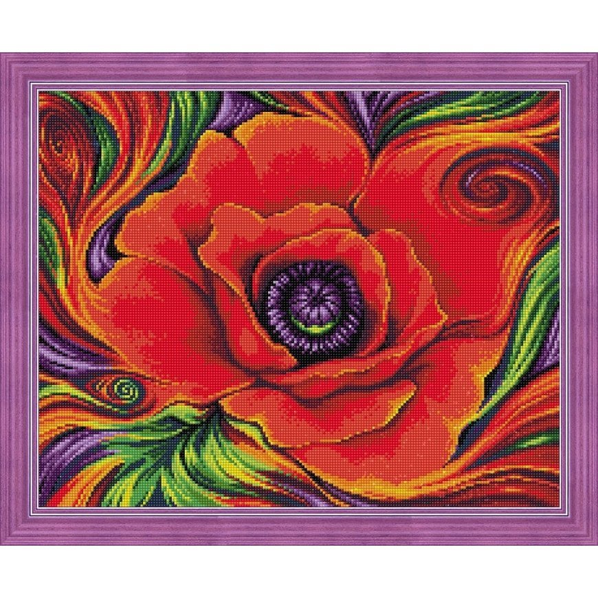 Beldizart (Discontinued) Diamond Painting Kit Poppie 50х40cm AZ-1616 – 2