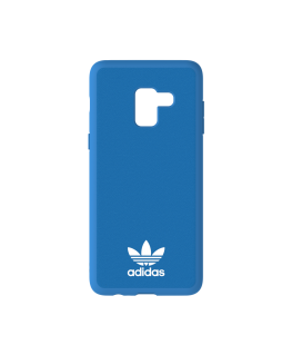 adidas Originals põhiümbris, Samsung Galaxy A8 +, sinine / valge