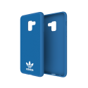 adidas Originals põhiümbris, Samsung Galaxy A8 +, sinine / valge adidas Originals põhiümbris, Samsung Galaxy A8 +, sinine / valge