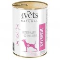 4VETS Natural Diabetes Dog - wet dog food - 400 g 4VETS Natural Diabetes Dog - wet dog food - 400 g