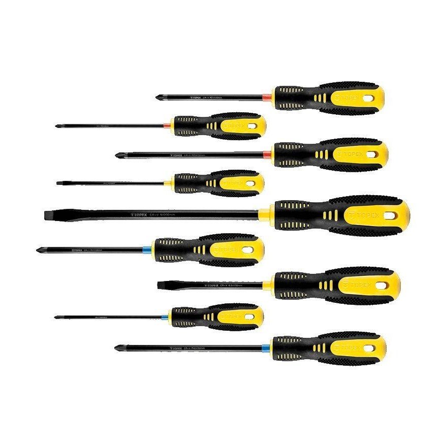 Topex (screwdrivers, 9 pcs.)