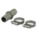 Nedis poistoletkun jatkokappale 19 x 19 mm + 2x letkunpuristin Nedis poistoletkun jatkokappale 19 x 19 mm + 2x letkunpuristin