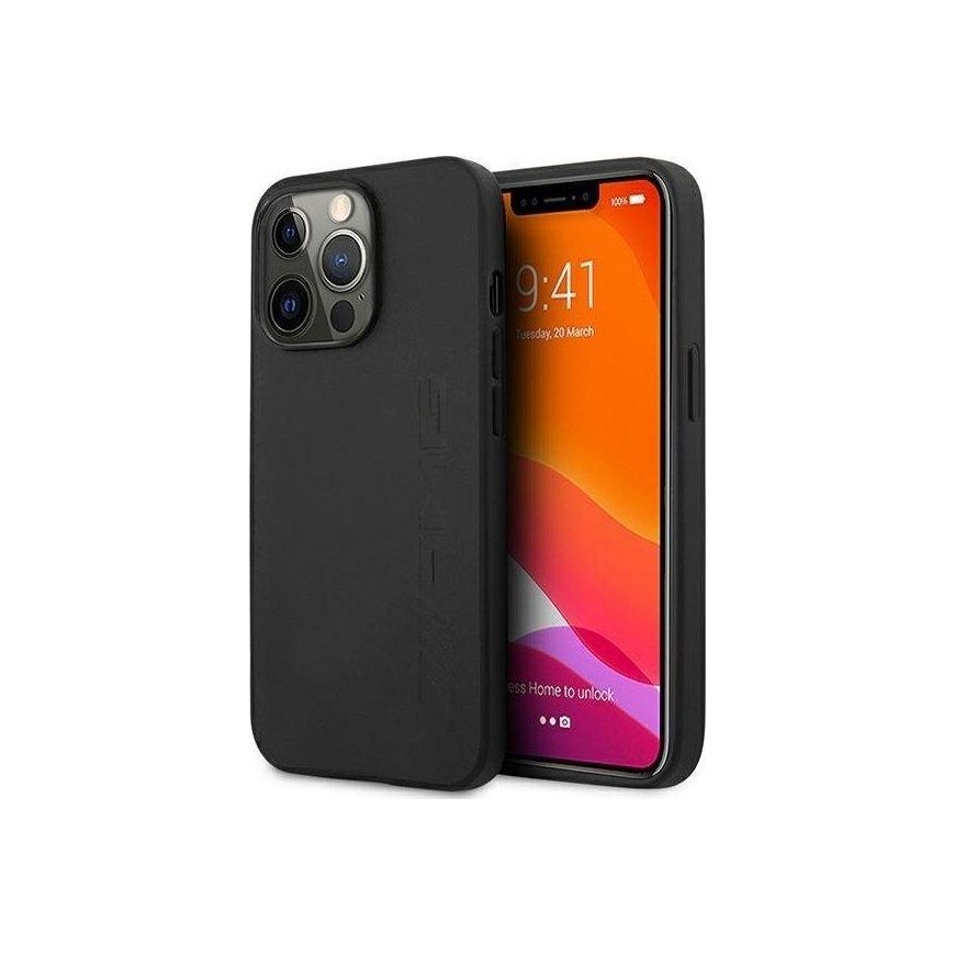 Mercedes AMG Petronas F1 Team Mersedeso AMG Petronas F1 komanda DĖKLAS AMG do iPhone 14 Pro Maks. 6,7 colio juoda/juoda hardcase – 2