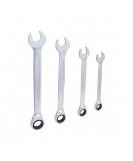 4-piece combination ratchet wrench set KS TOOLS GEARplus 24-32mm