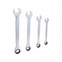4-piece combination ratchet wrench set KS TOOLS GEARplus 24-32mm