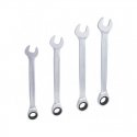 4-piece combination ratchet wrench set KS TOOLS GEARplus 24-32mm