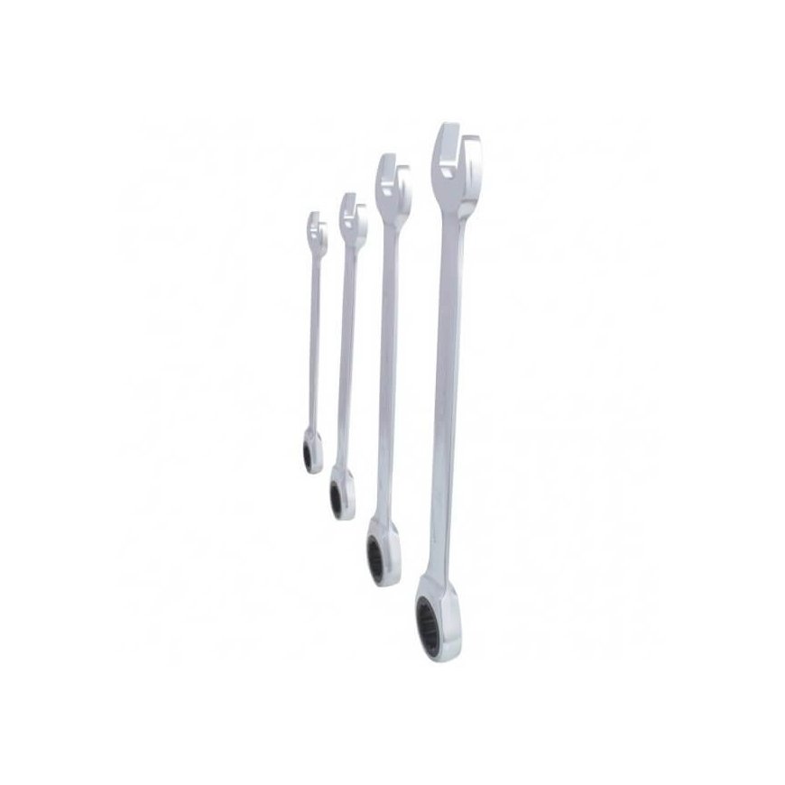 4 dalių kombinuotų terkšlinių raktų rinkinys KS TOOLS GEARplus 24-32mm – 4