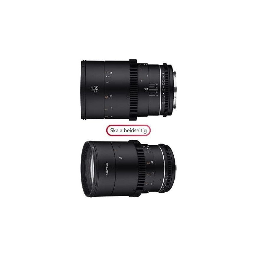 Objektyvas SAMYANG 135MM T2.2 VDSLR MK2 CANON RF – 4