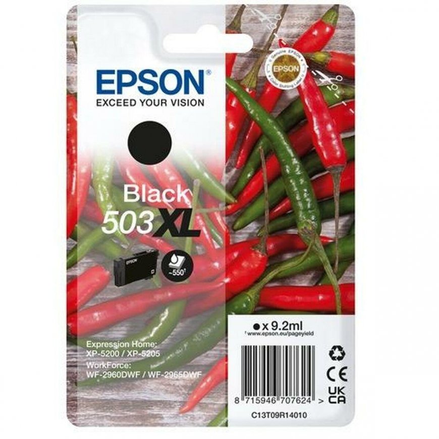Originali rašalo kasetė Epson 503XL Juoda
