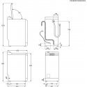 Electrolux EW2TN5261FP Veļas mašīna ar augšējo ielādi 6 kg 1200 apgr./min balta Electrolux EW2TN5261FP Veļas mašīna ar augšējo ielādi 6 kg 1200 apgr./min balta