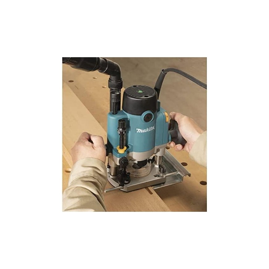 Makita RP1111CJ Vertical milling cutter, 1100W, 8MM, 8.000-24.000 R/MIN, 3.4KG, MAKPACK – 3