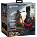 Defender Scrapper 500 Гарнитура Проводная Оголовье Игровой Черный, Красный Defender Scrapper 500 Гарнитура Проводная Оголовье Игровой Черный, Красный