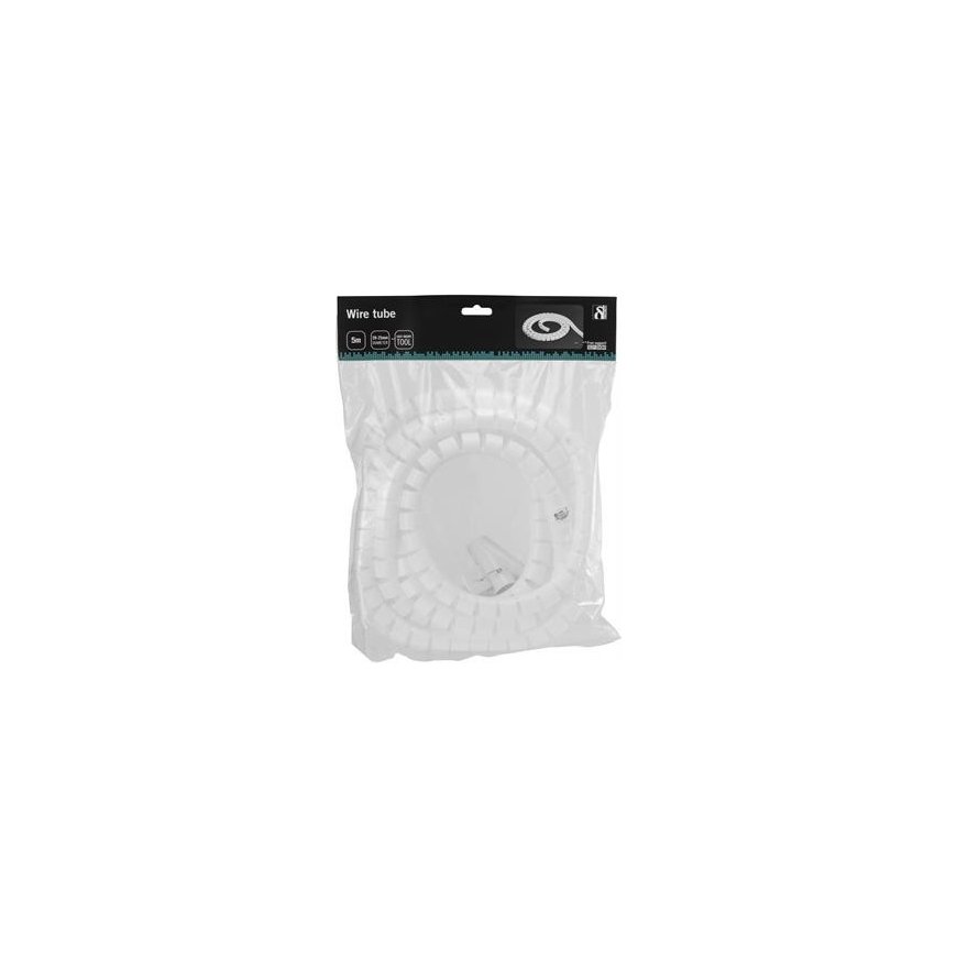 Deltaco LDR04 cable organizer Desk/Wall Cable flex tube White 1 pc(s) – 2