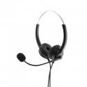 MediaRange MROS304 headphones/headset Wired Head-band Office/Call center Black, Silver MediaRange MROS304 headphones/headset Wired Head-band Office/Call center Black, Silver
