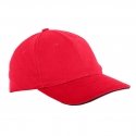 Lahti Pro L1813300 Red Cotton Baseball Caps, 12 pcs., LahtiPro