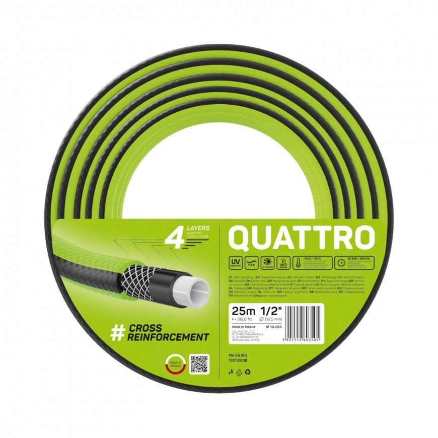 Cellfast C.WĄŻ OGR. QUATTRO 1/2 "25 m C10-065