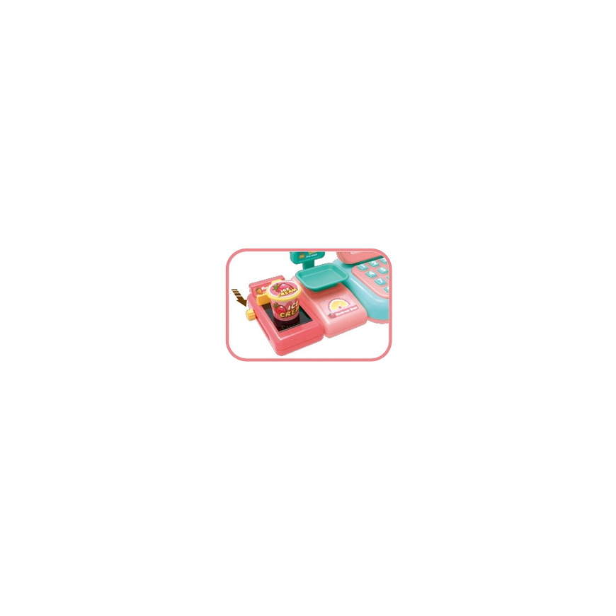 Children's play box with accessories WOOPIE, pink – 2