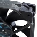 Fractal Design Venturi HP-12 PWM Datora korpusam Ventilators 12 cm Melns, Pelēks Fractal Design Venturi HP-12 PWM Datora korpusam Ventilators 12 cm Melns, Pelēks