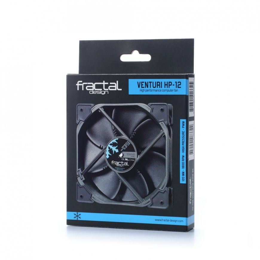 Fractal Design Venturi HP-12 PWM Корпус компьютера Вентилятор 12 cm Черный, Серый – 4