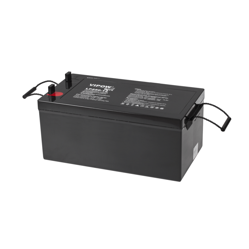 Lead battery VIPOW 12V 250Ah