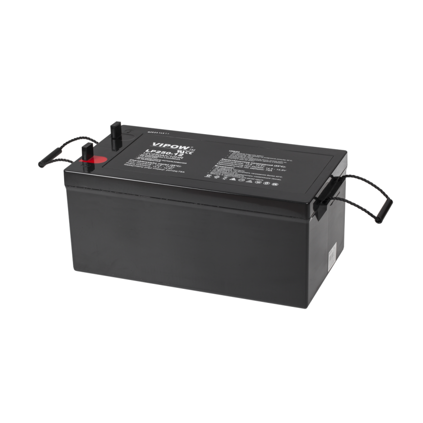 Lead battery VIPOW 12V 250Ah – 2