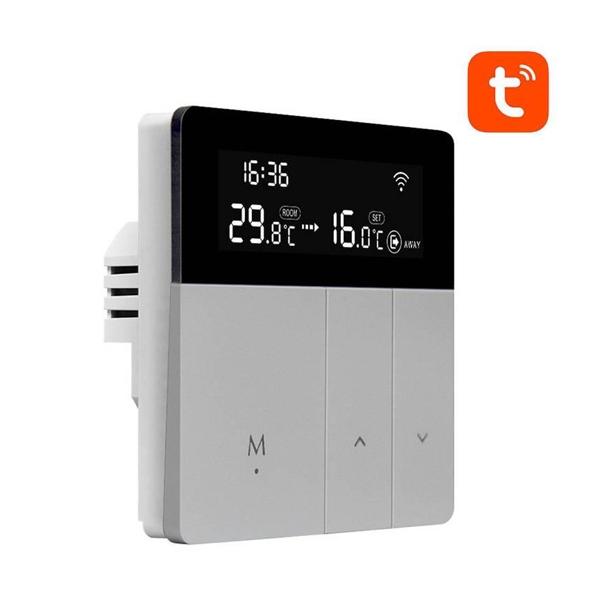 Avatto WT50 Wifi vandens šildymo termostatas 3A TUYA – 3