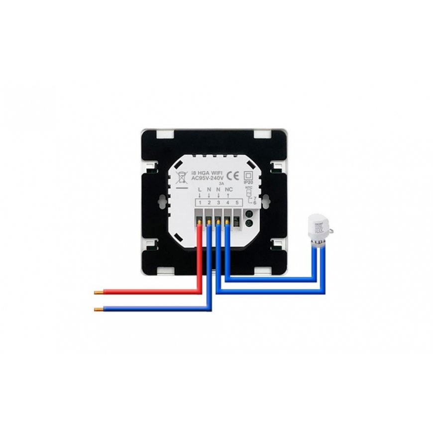 Avatto WT50 Wifi vandens šildymo termostatas 3A TUYA – 9
