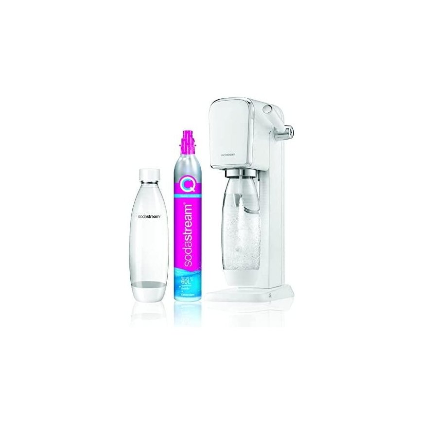 Gazuotų gėrimų gaminimo aparatas SodaStream ART, baltas – 2