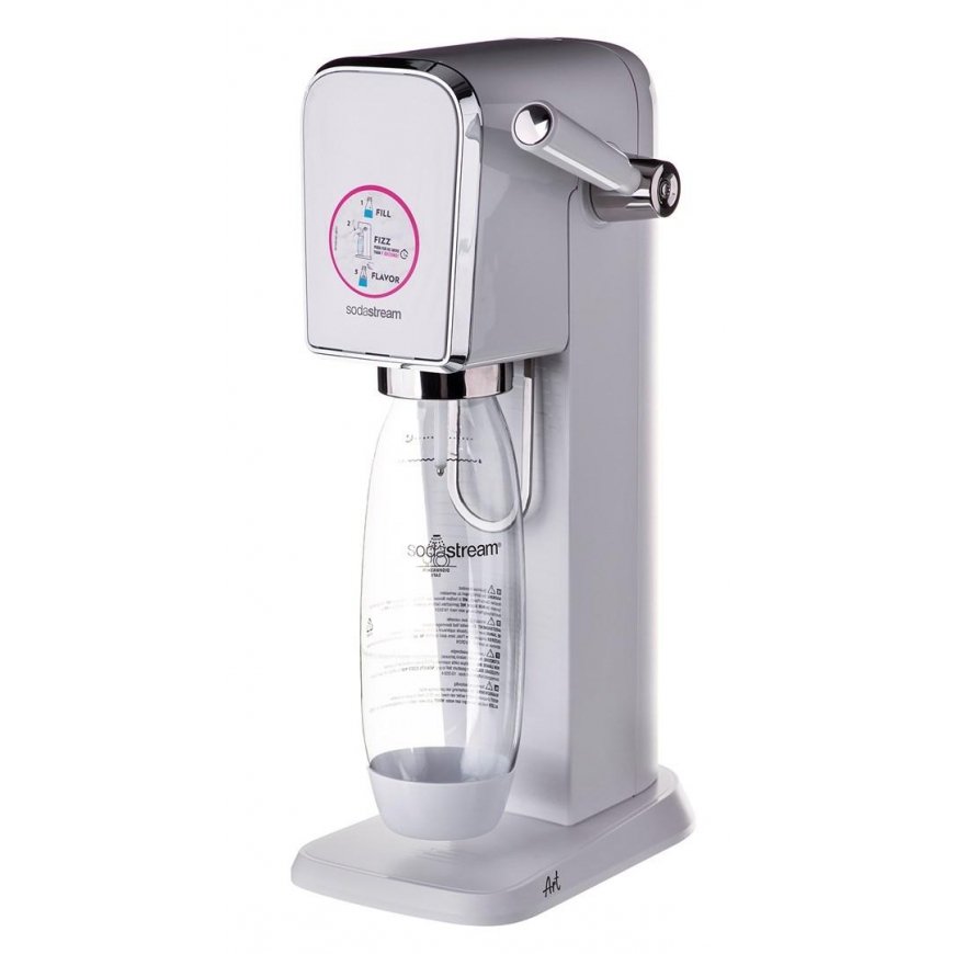 Gazuotų gėrimų gaminimo aparatas SodaStream ART, baltas – 9